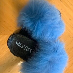 FUR SLIPPERS